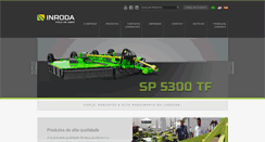 Desktop Screenshot of inroda.com.br